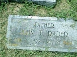 John T Rader John T Rader