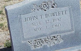 John T. Rowlett