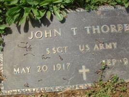 John T Thorpe John T Thorpe