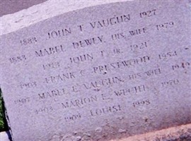 John T Vaughn, Jr John T Vaughn, Jr
