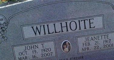 John T Willhoite