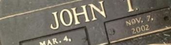 John T Wright John T Wright