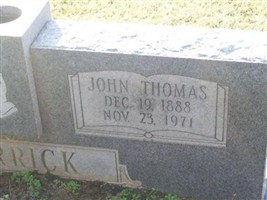 John Thomas Derrick John Thomas Derrick