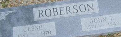John Thomas Roberson John Thomas Roberson