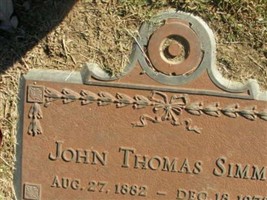 John Thomas Simms, Sr John Thomas Simms, Sr