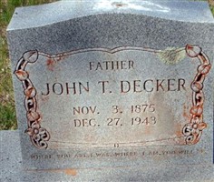 John Tilford Decker John Tilford Decker