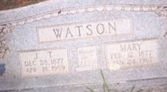 John "J.T. or Tommy" Thomas Watson