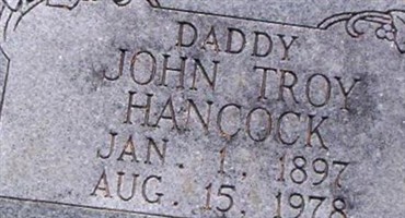 John Troy Hancock John Troy Hancock