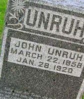 John Unruh John Unruh