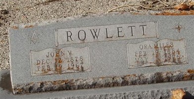 John V. Rowlett