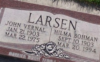 John Vernal Larsen John Vernal Larsen