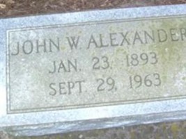 John W Alexander