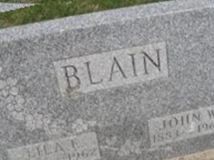 John W Blain