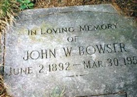 John W. Bowser John W. Bowser