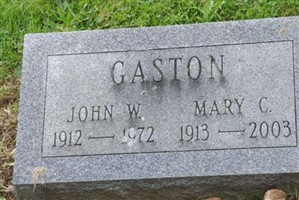 John W Gaston John W Gaston