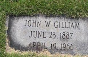 John W Gilliam