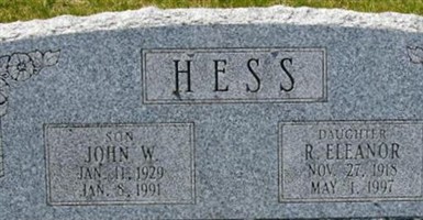 John W Hess John W Hess