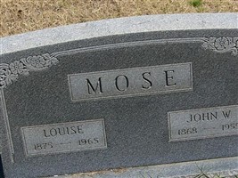 John W Mose John W Mose