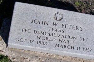John W Peters John W Peters