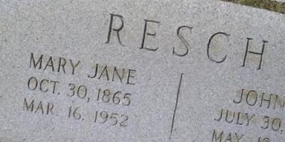John W. Resch John W. Resch