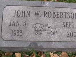 John W. Robertson John W. Robertson