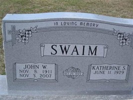 John W Swaim John W Swaim