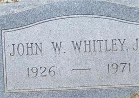 John W. Whitley, Jr