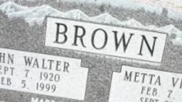 John Walter Brown