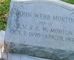 John Webb Morton