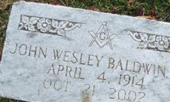 John Wesley Baldwin, Jr John Wesley Baldwin, Jr