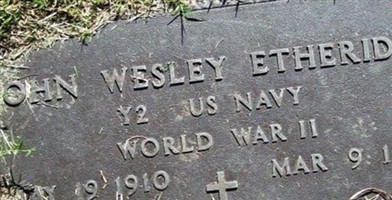 John Wesley Etheridge John Wesley Etheridge