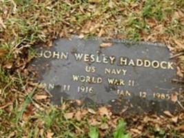 John Wesley Haddock