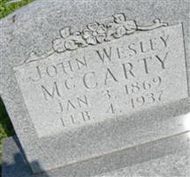 John Wesley McCarty