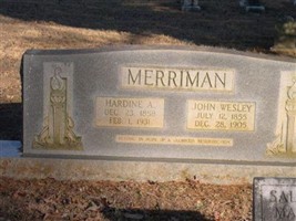 John Wesley Merriman