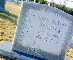 John Wesley Reddick John Wesley Reddick