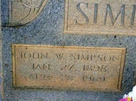 John Wesley Simpson John Wesley Simpson