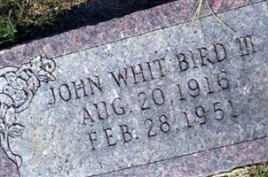 John Whit Bird, III