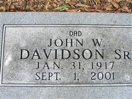 John Wilbor Davidson, Sr