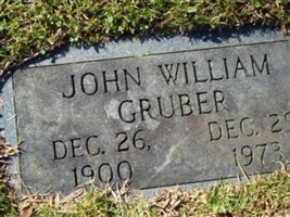 John William Gruber, Sr John William Gruber, Sr