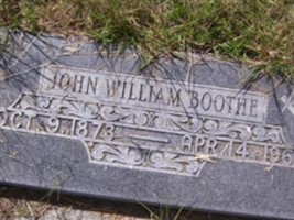 John William "Jack" Boothe John William "Jack" Boothe