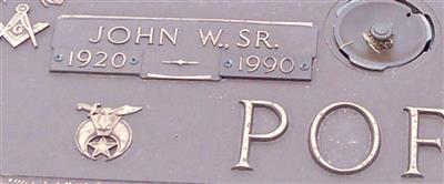 John William "J.W." Poff, Sr