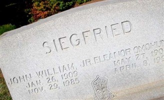 John William Siegfried, Jr John William Siegfried, Jr