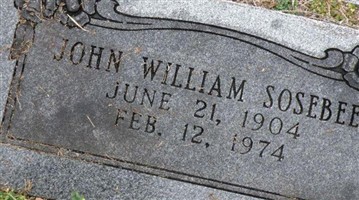 John William Sosebee John William Sosebee