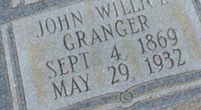 John Willis Granger John Willis Granger