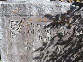 John Wilson Bain