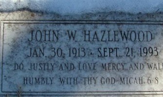 John Woodrow Hazlewood