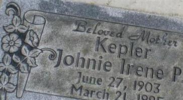 Johnie Iren Pritchard Kepler