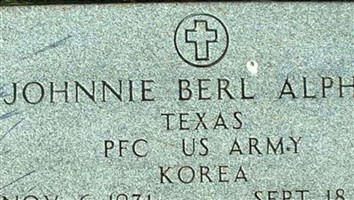 Johnnie Berl Alphin