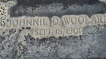 Johnnie D. Woolard Johnnie D. Woolard