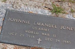 Johnnie Emanuel Jones Johnnie Emanuel Jones
